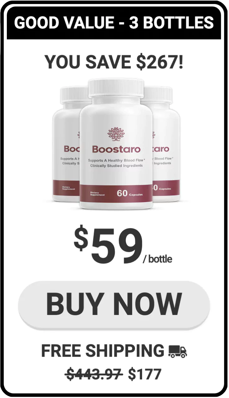Buy Boostaro - 3 Bottles